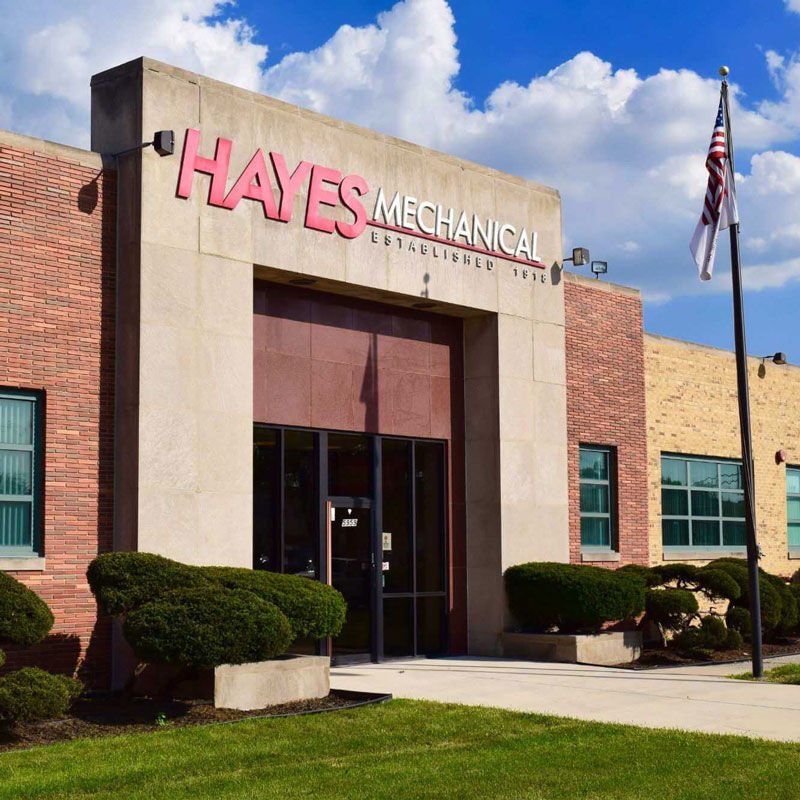 exterior of Hayes Mechanical in Chicago